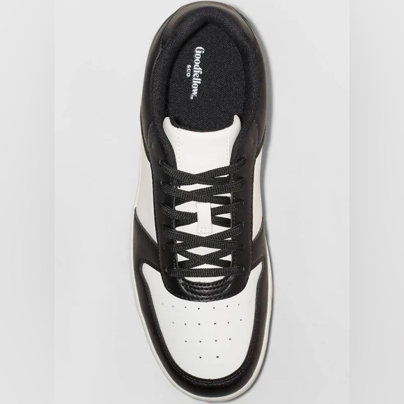 NWT Target Men' Levi Caual Court Sneaker - Goodfellow & Co Black - Picture 3 of 10